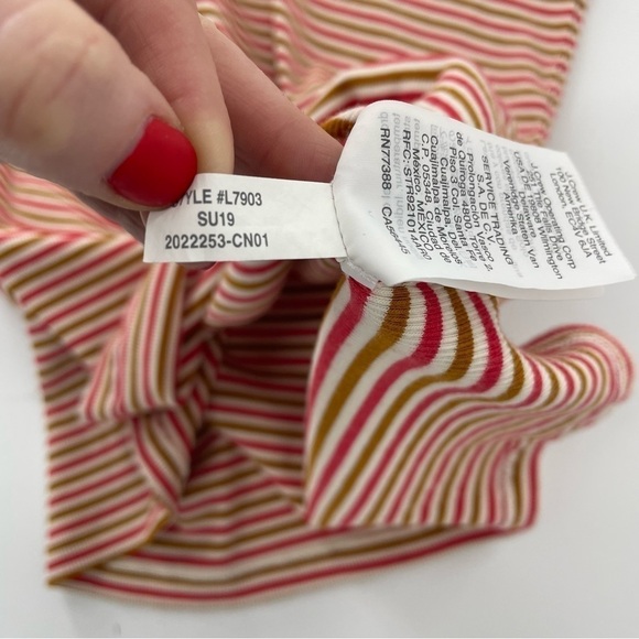 Madewell | Swingy Tee Dress in Stripe Pattern Cotton NWOT - Picture 6 of 10